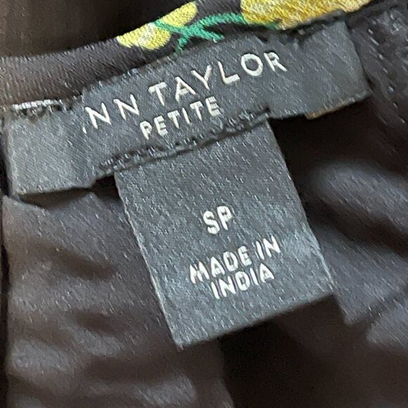 NWOT Ann Taylor Floral Petit Smocked Shift Dress - Picture 6 of 9